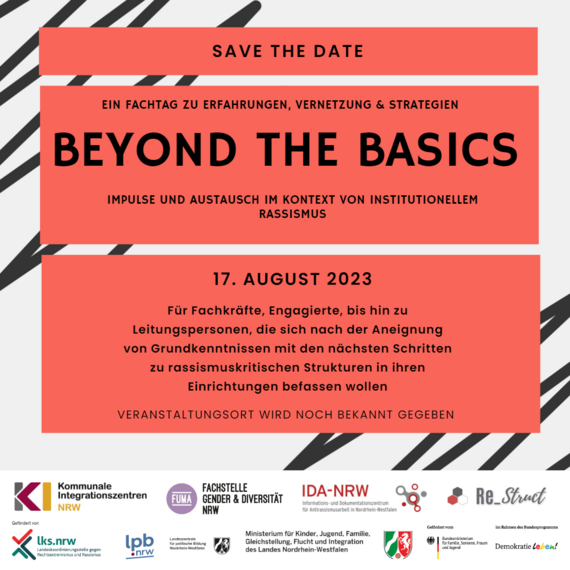 save the date: Beyond the basics 17.08.2023