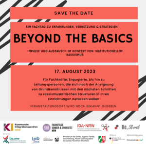 save the date: Beyond the basics 17.08.2023 save the date: Beyond the basics 17.08.2023